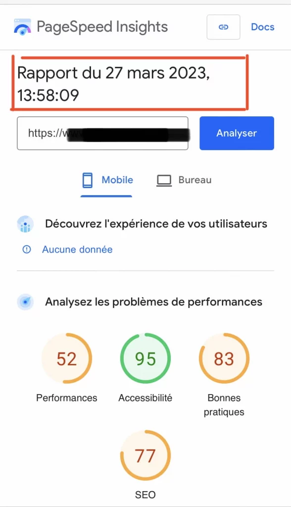 Correction de BUG et retouche de votre site
