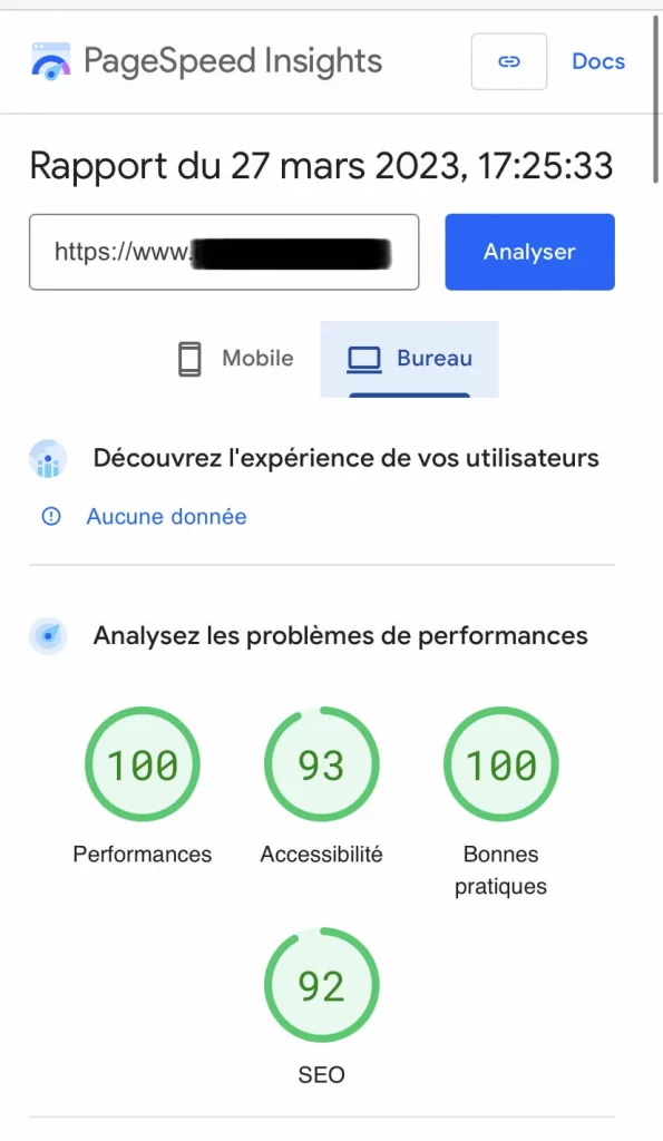 Correction de BUG et retouche de votre site