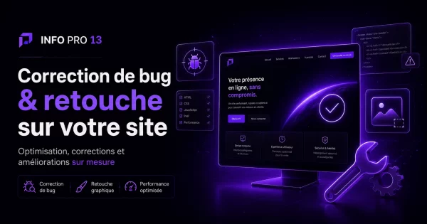 Correction & retouche de site