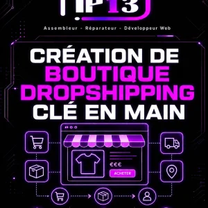 Création de boutique dropshipping clé en main