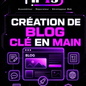 Création de Blog clé en main