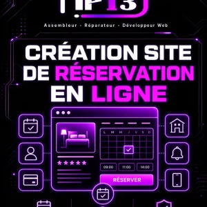 Création site de réservation en ligne