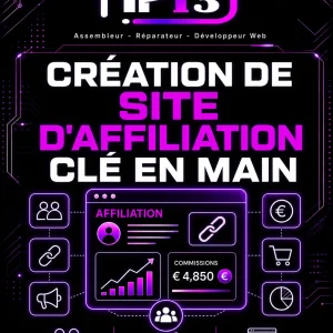 Création de site d’affiliation clé en main