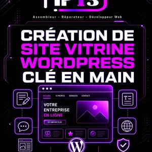 Création de site vitrine WordPress clé en main