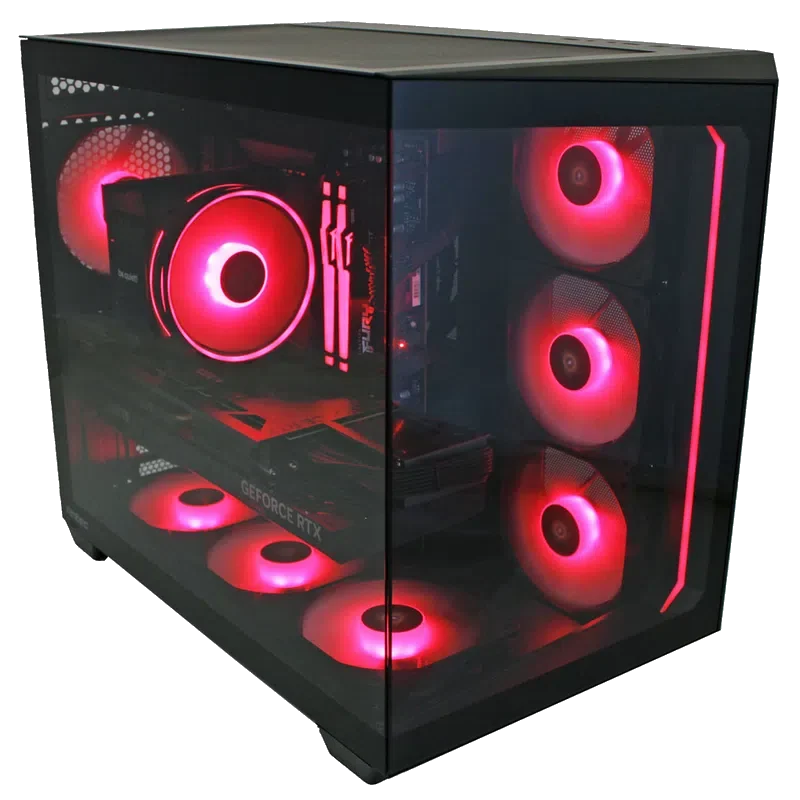 Crystal Titan – PC Gamer RTX 5080 Aquarium