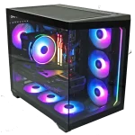 Crystal Storm – PC Gamer RTX 5070 Aquarium