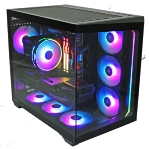 Crystal Storm – PC Gamer RTX 5070 Aquarium