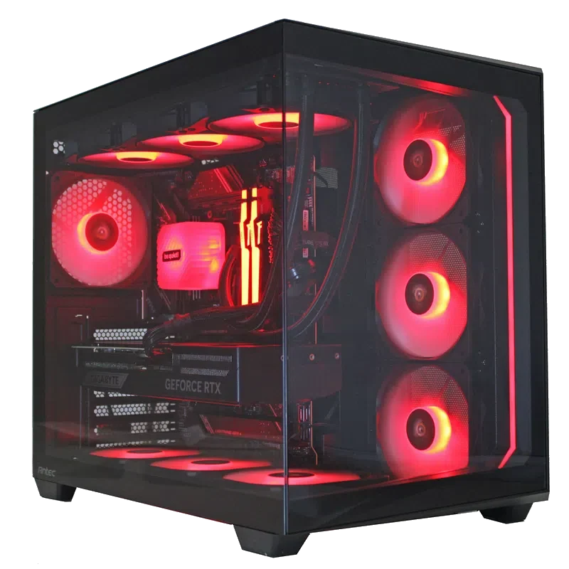 Crystal X – PC Gamer RTX 5080 Aquarium