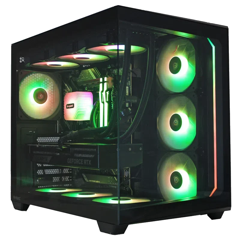 Crystal X – PC Gamer RTX 5080 Aquarium