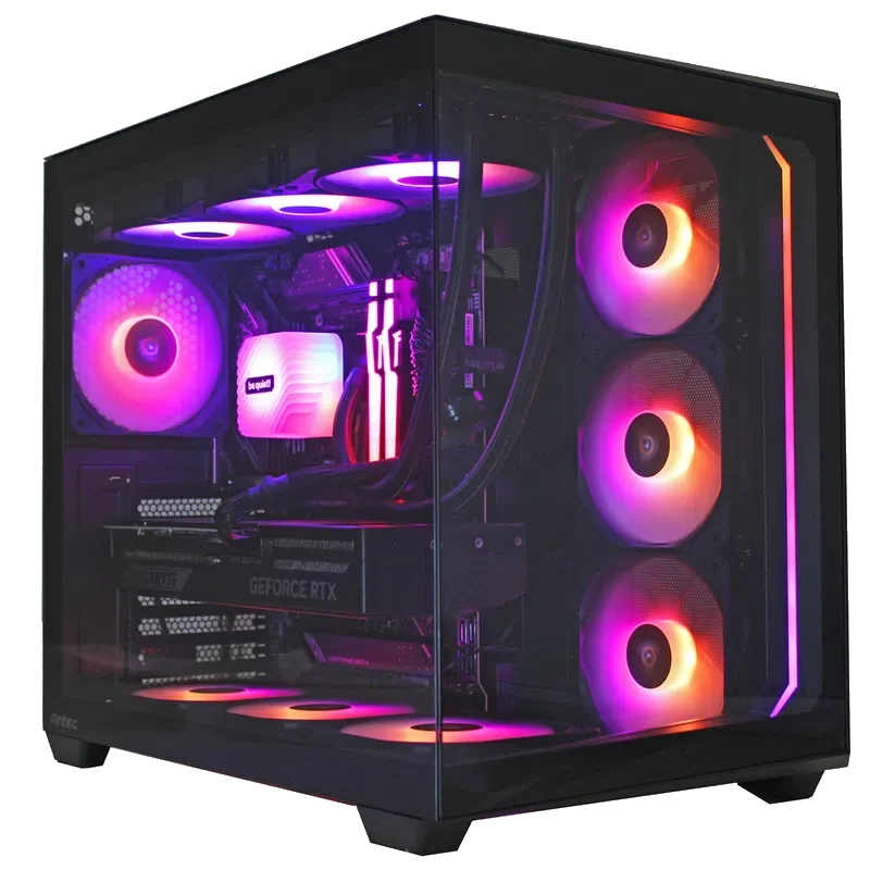 Crystal X – PC Gamer RTX 5080 Aquarium