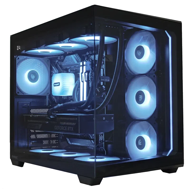 Crystal X – PC Gamer RTX 5080 Aquarium