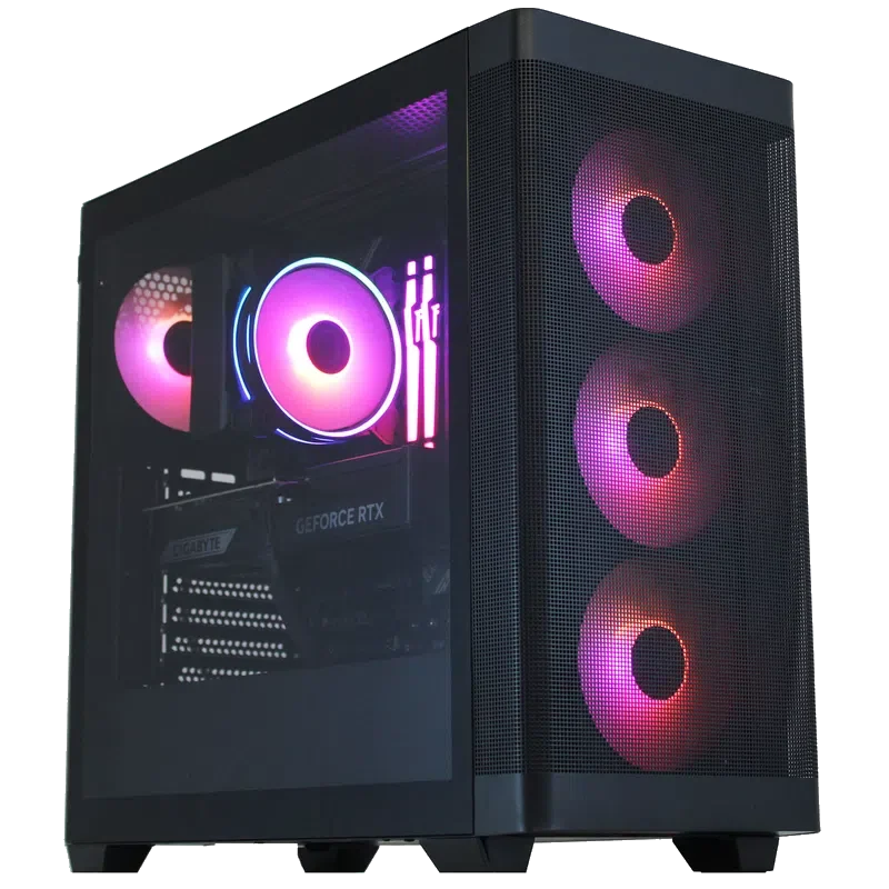 Aqua Fury – PC Gamer RTX 5070 Aquarium
