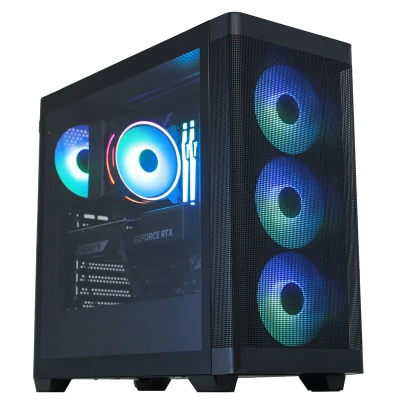 Neon Predator – PC Gamer RTX 5070 Ti RGB