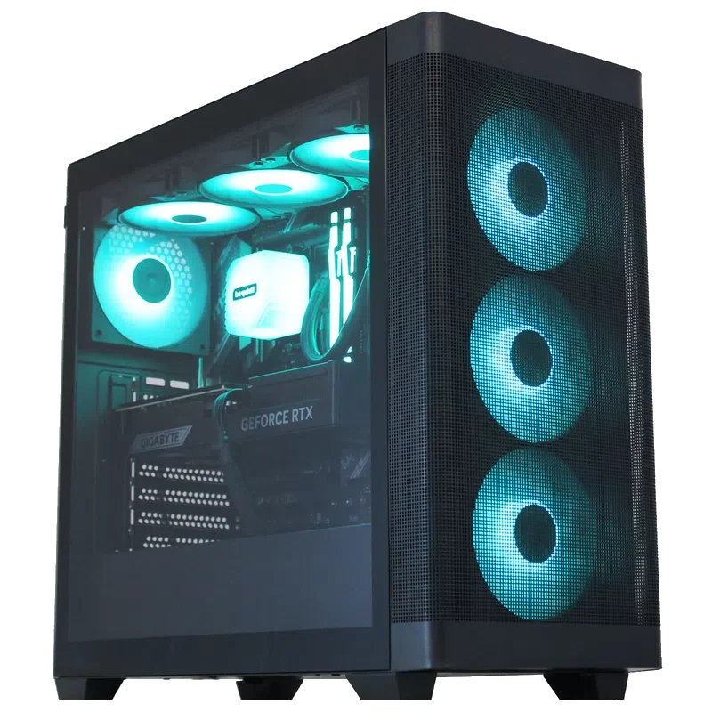 Neon Titan – PC Gamer RTX 5080 RGB