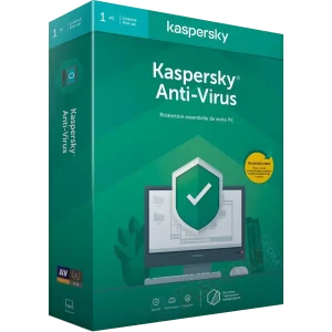 Kaspersky Anti-Virus licence 1 poste 1 an