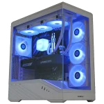 Aqua Titan White – PC Gamer RTX 5080 Aquarium Blanc