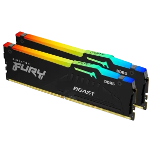 32Go DDR5 5600Mhz Kingston Fury Beast RGB (2x16Go)