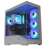 Cyber Fury White – PC Gamer RTX 5070 RGB Blanc