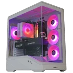 Cyber Fury White – PC Gamer RTX 5070 RGB Blanc